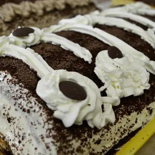 Made fresh from scratch daily. Cakes can be made all different sizes for any party or event.