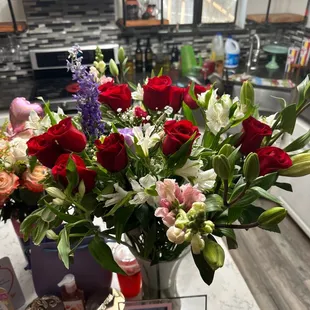 Some beautiful flowers from m b flowers stockton