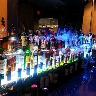 bottles of alcohol