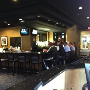 A look at the bar...