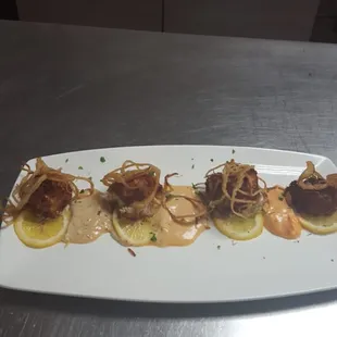Our new crab ball app is delicious