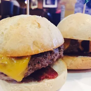 Sliders, made medium. Delish.