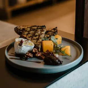 a plate of food