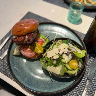 burgers, food