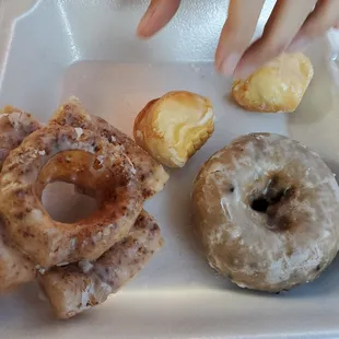 Couldn't keep his hand away haha