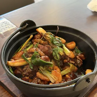 Three Cup Chicken (clay pot chicken)