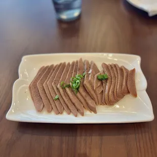 Braised Beef Tongue ($11.99)