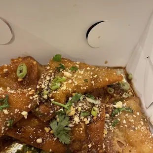 Crispy Wonton Pad Thai