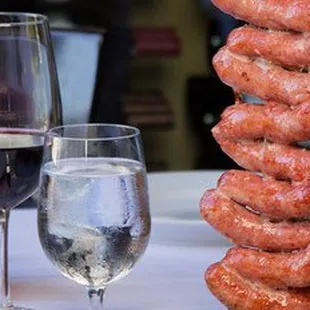 drink, donuts