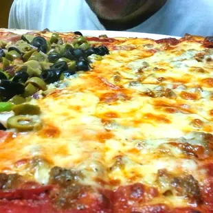 Half Meats, Half House toppings