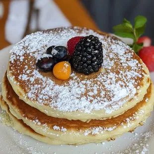 Simply hotcakes from M. Henry.
