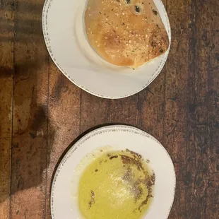 Bread and oil