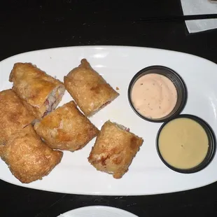 Corned Beef and Cabbage Egg Rolls
