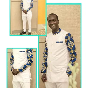 The precision is the making! Customized African Modern Fashion Menswear. Now Menswear today!