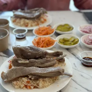 New Zealand Lamb Ribs (Double) + lamb shank