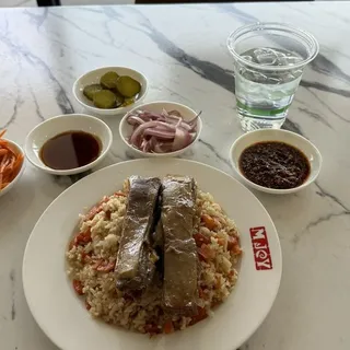 Deluxe Meal (Double Ribs & Shank) ()