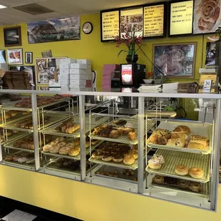 Donut display (around 8am on a weekday)