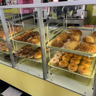 Donut availability in the morning. Got here almost before 10 am and they already ran out of donut holes