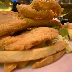 Fried Fish Plate