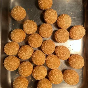 food, dough desserts, donuts