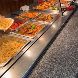 Buffet food