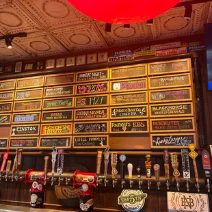 Beer selection 1/27/2022