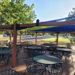 Want to sit outside, but don't want the sun in your face? We've got you covered.