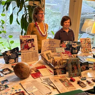 Pen pal Tina wearing Micronesian ginger lei