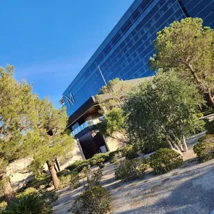 View turning in from 15