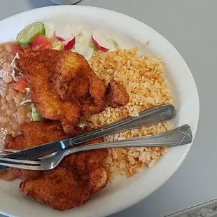 Milanesa plate