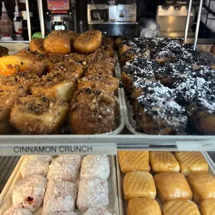 a variety of doughnuts