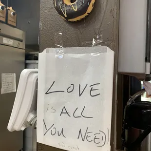 Love + Donuts = Happiness