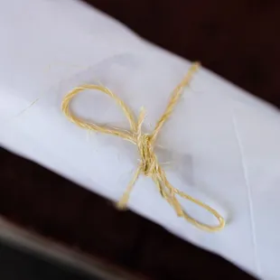 sandwiches wrapped and tied