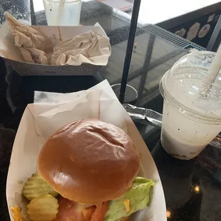 M Burger Oreo Cheesecake Shake