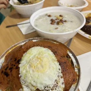 Baked Fried Rice Ribs with Egg