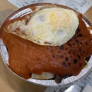 Baked Short Rib &amp; Egg Spaghetti With Tomato Sauce