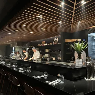 Omakase Bar Seating