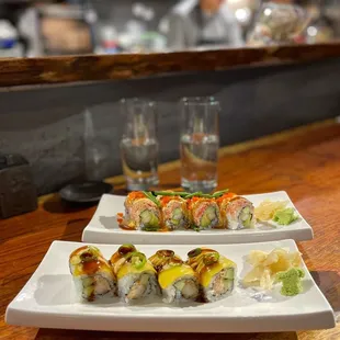 Twisted Mango Roll &amp; Tuna Special Roll