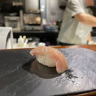 Part of Omakase (13 pieces of different fish, worth the price and a good experience)