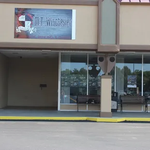 the outside of a building