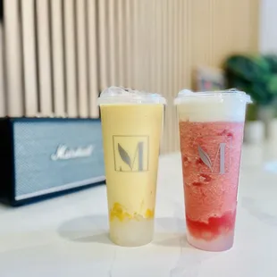 Mango Smoothie and Watermelon Cloud