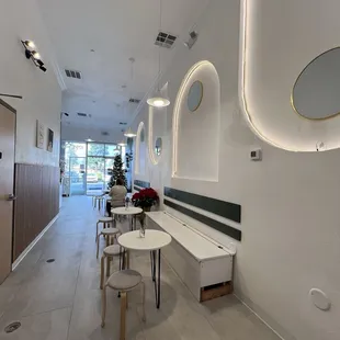 Back of store looking to front of store