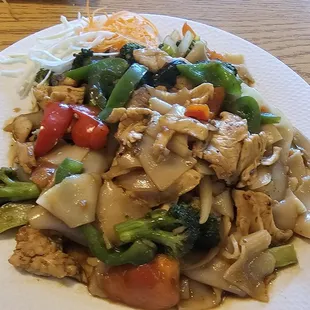 Drunken Noodles with Chicken