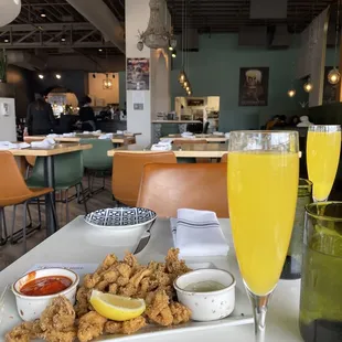 Mimosas &amp; Calamari