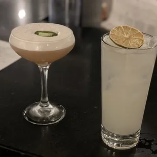 Paloma Sour and Pineapple Rosemary Shrub
