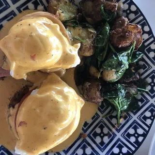 Eggplant Benedict