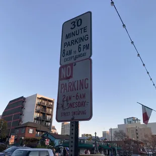 Street parking in front