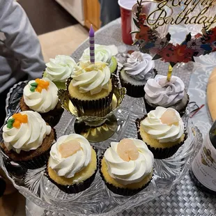 An assortment of cupcakes!