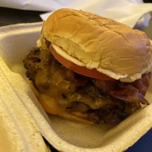 Bacon Cheeseburger (Double)