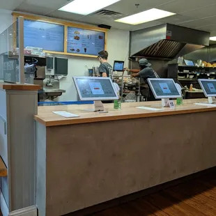 sushi and sashimi, interior